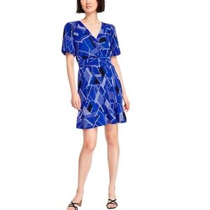 Karl Lagerfeld Paris Designer Dress Pleated Smocked Waist Size 8 Party